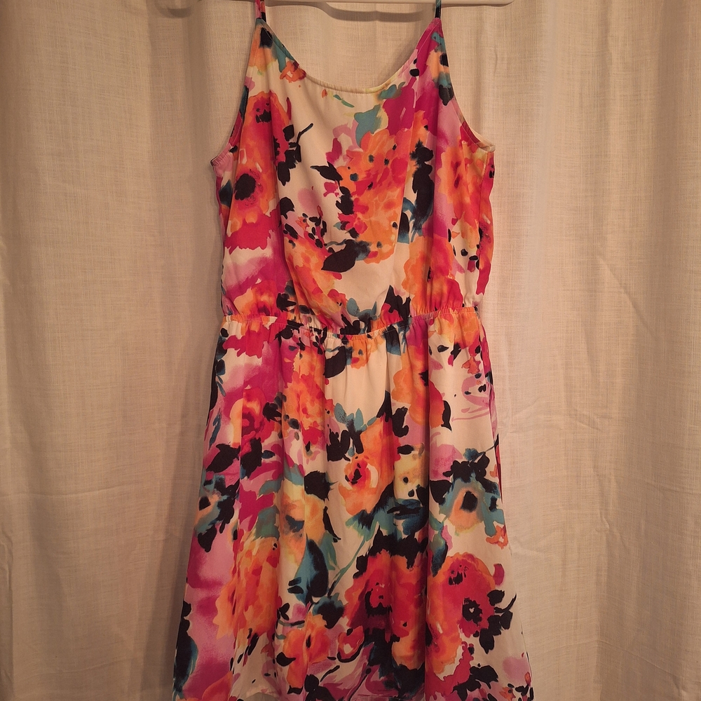 Staccato Multicolor Floral Midi Dress